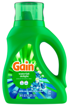 GAIN  'Waterfall Delight' Laundry Detergent Flüssigwaschmittel 29 Loads 1150 ml