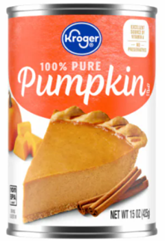 KROGER 100 % pure 'Pumpkin' reines Kürbispüree 425 gr