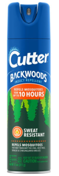 CUTTER Backwoods Insect Repellent Sweat Resistant, Insektenspray 311 gr