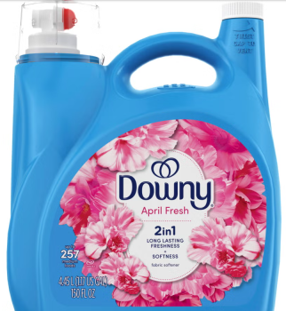 DOWNY 'April Fresh' Fabric Softener 257 Load Long Lasting Freshness 4450 ml