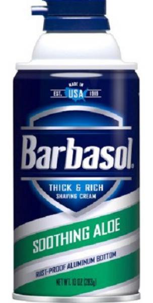 BARBASOL Rasierschaum 'Soothing Aloe' Thick & Rich 283 gr