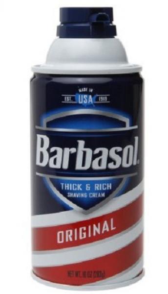 BARBASOL Rasierschaum 'Original' Thick & Rich 283 gr Original aus USA