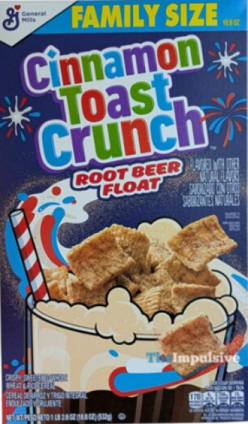 General Mills Cinnamon Toast Crunch 'Root Beer Float' Cereal 532 gr