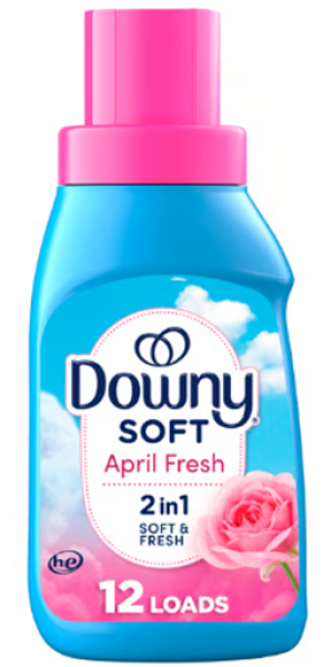 DOWNY SOFT 'April Fresh' 2in1 Soft & Fresh Fabric Softener 12 Loads 306 ml