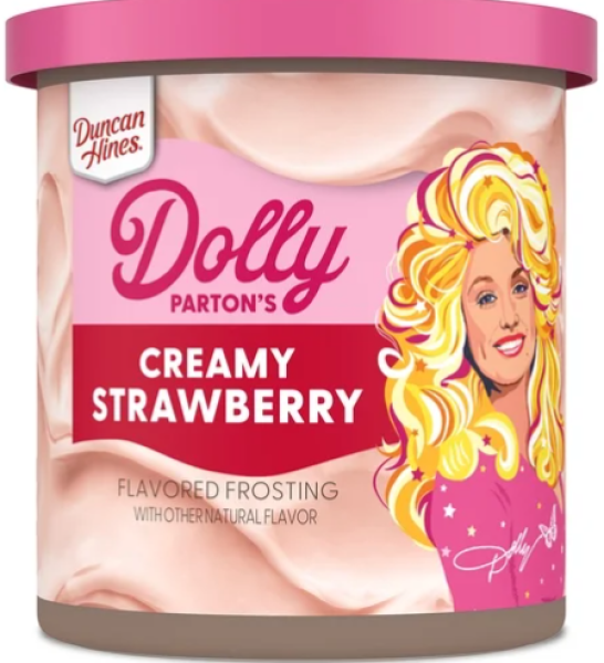 DUNCAN HINES 'Creamy Strawberry' Frosting  Kuchencreme 454gr