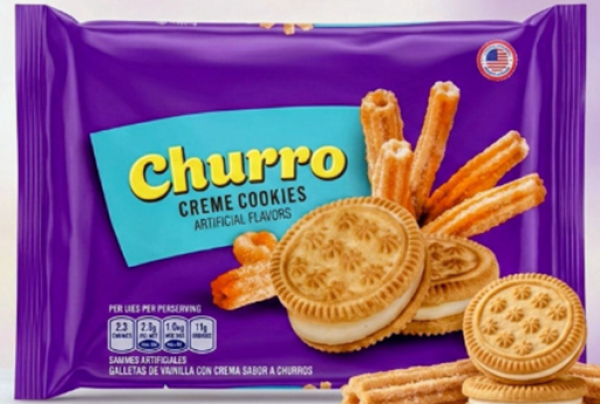 LIL DUTCH 'Churro' Creme Cookies Artificial Flavor 454 gr